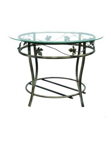 Kovový dekoračný stol M-050