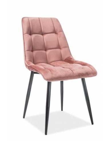 BRW TRIX jedálenská stolička moderná čalúnená Velvet